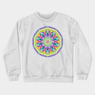 Hypnotic Corolla Mandala Crewneck Sweatshirt